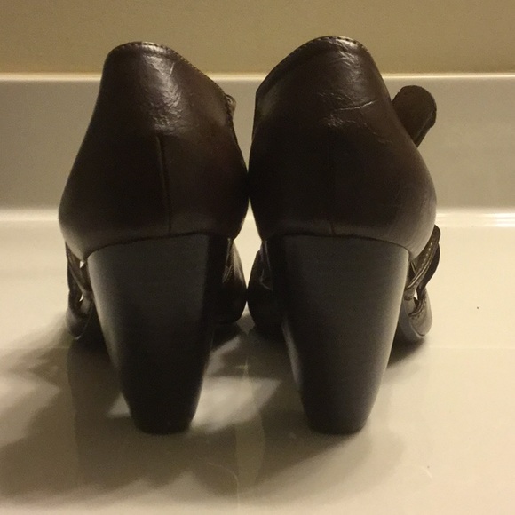 MUDD cage style ankle strap high heels SZ 8M - Picture 3 of 5